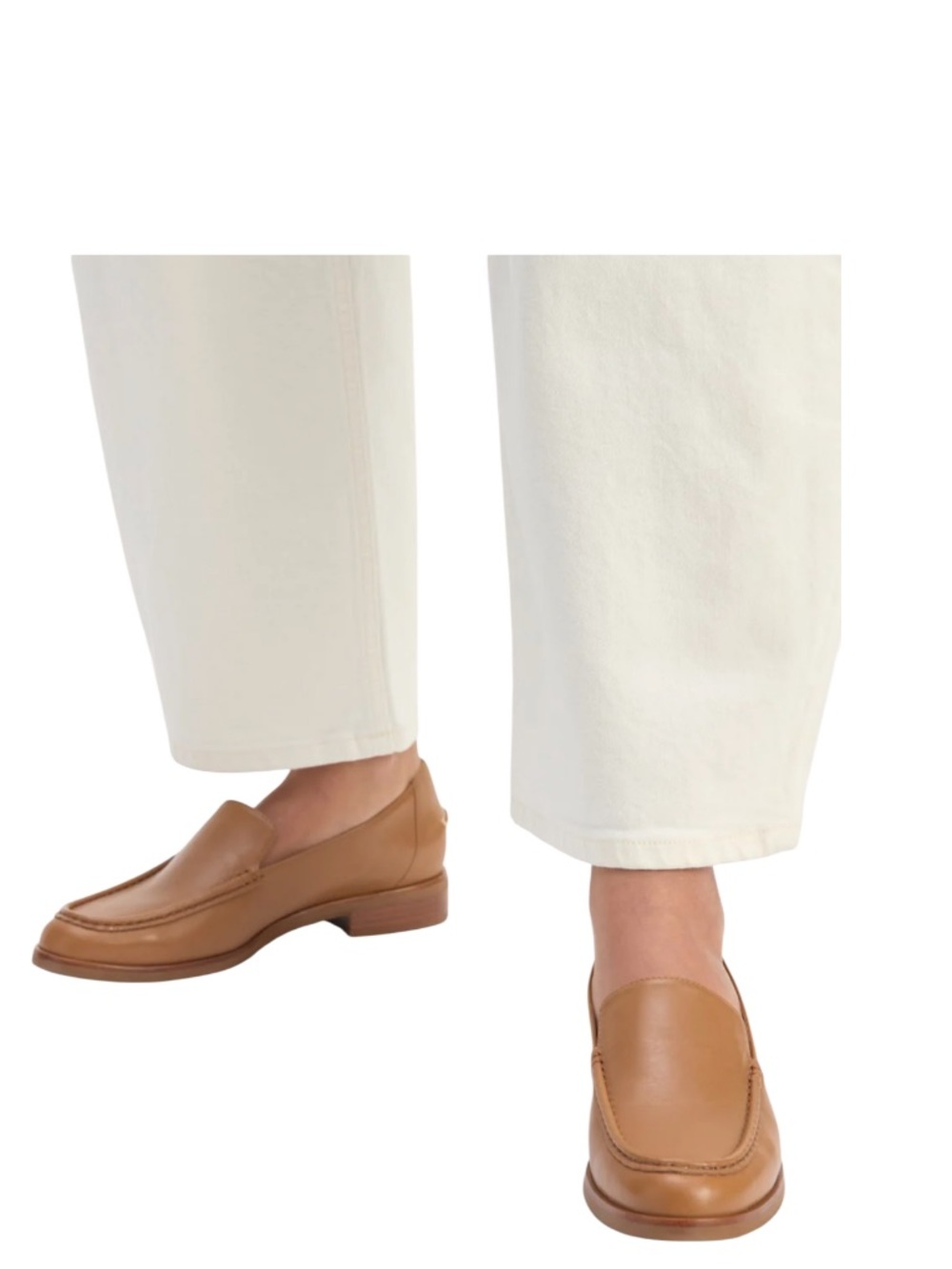 Everlane The Modern Leather Loafer Camel Colour